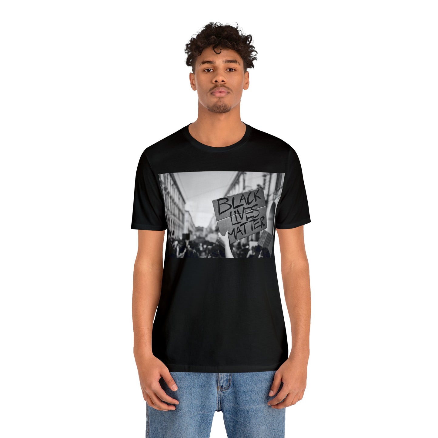 Black Lives Matter Unisex Jersey Short Sleeve Tee