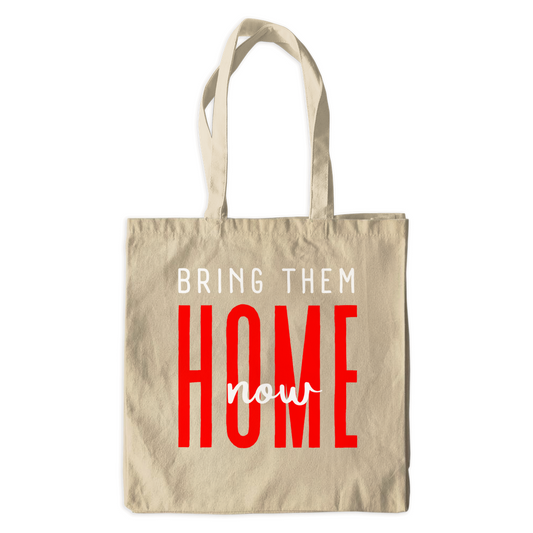 Bring Them Home Now Canvas Tote Bags
