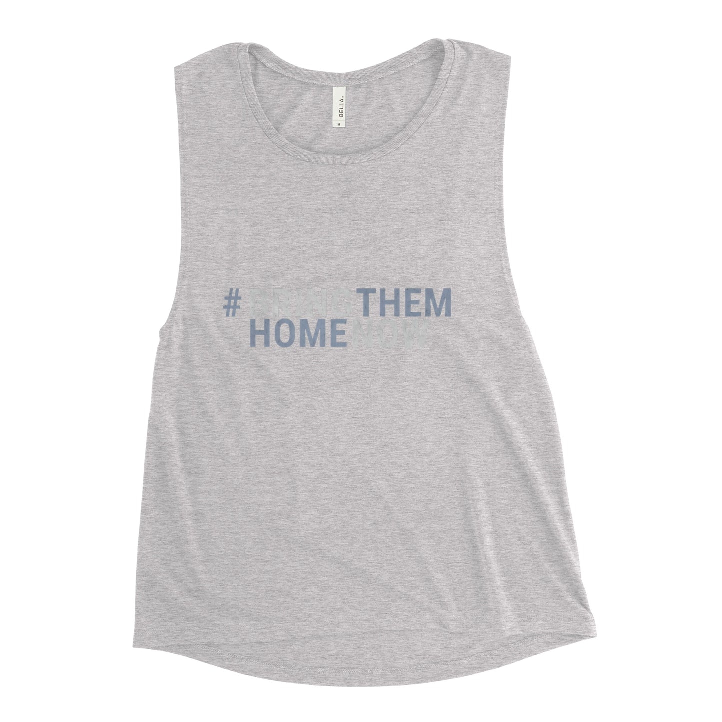 Bring Them Home Now Ladies’ Muscle Tank