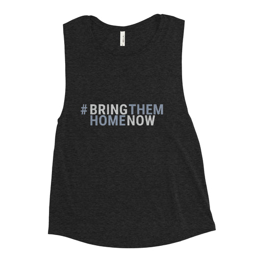 Bring Them Home Now Ladies’ Muscle Tank