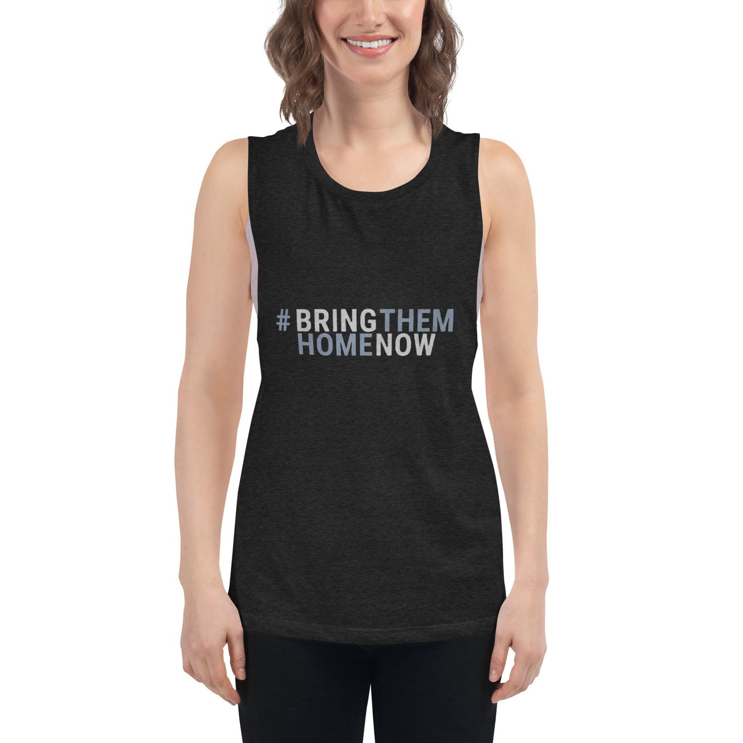 Bring Them Home Ladies’ Muscle Tank