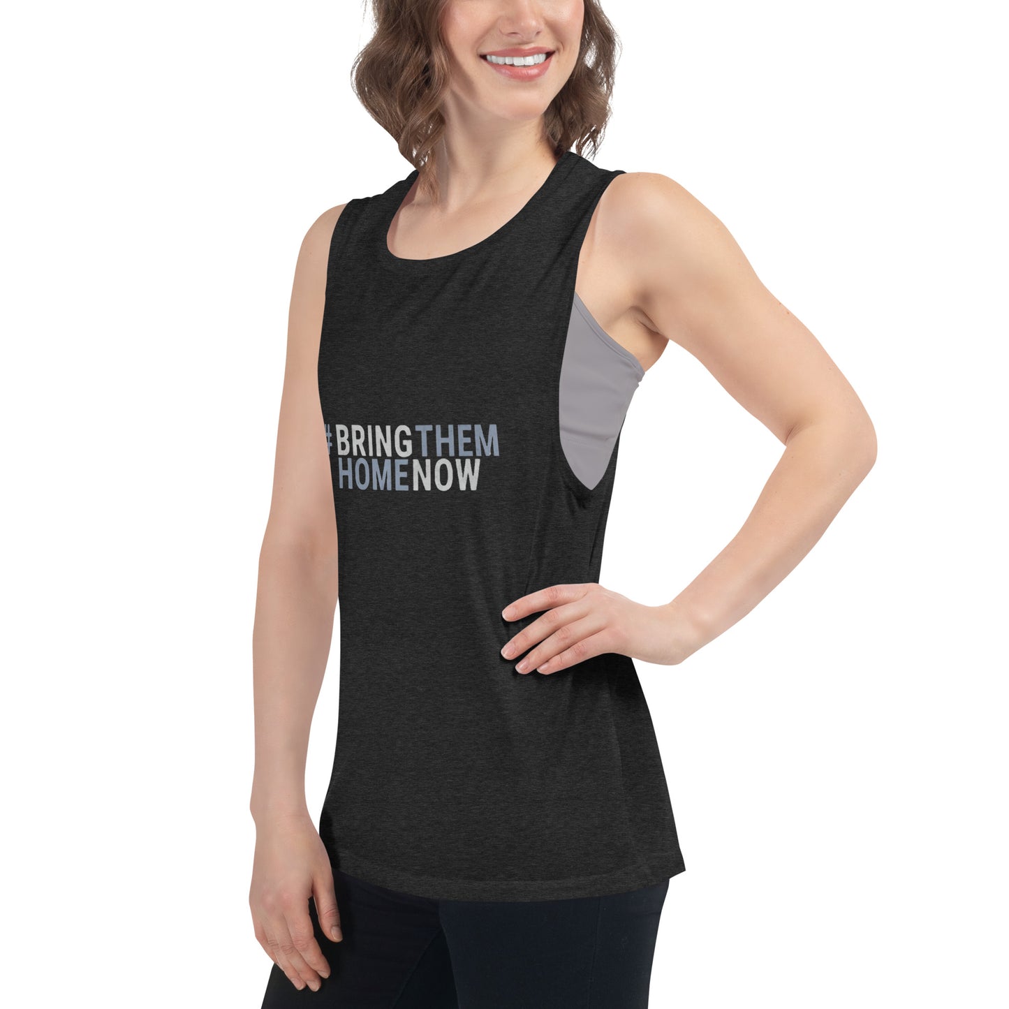 Bring Them Home Ladies’ Muscle Tank