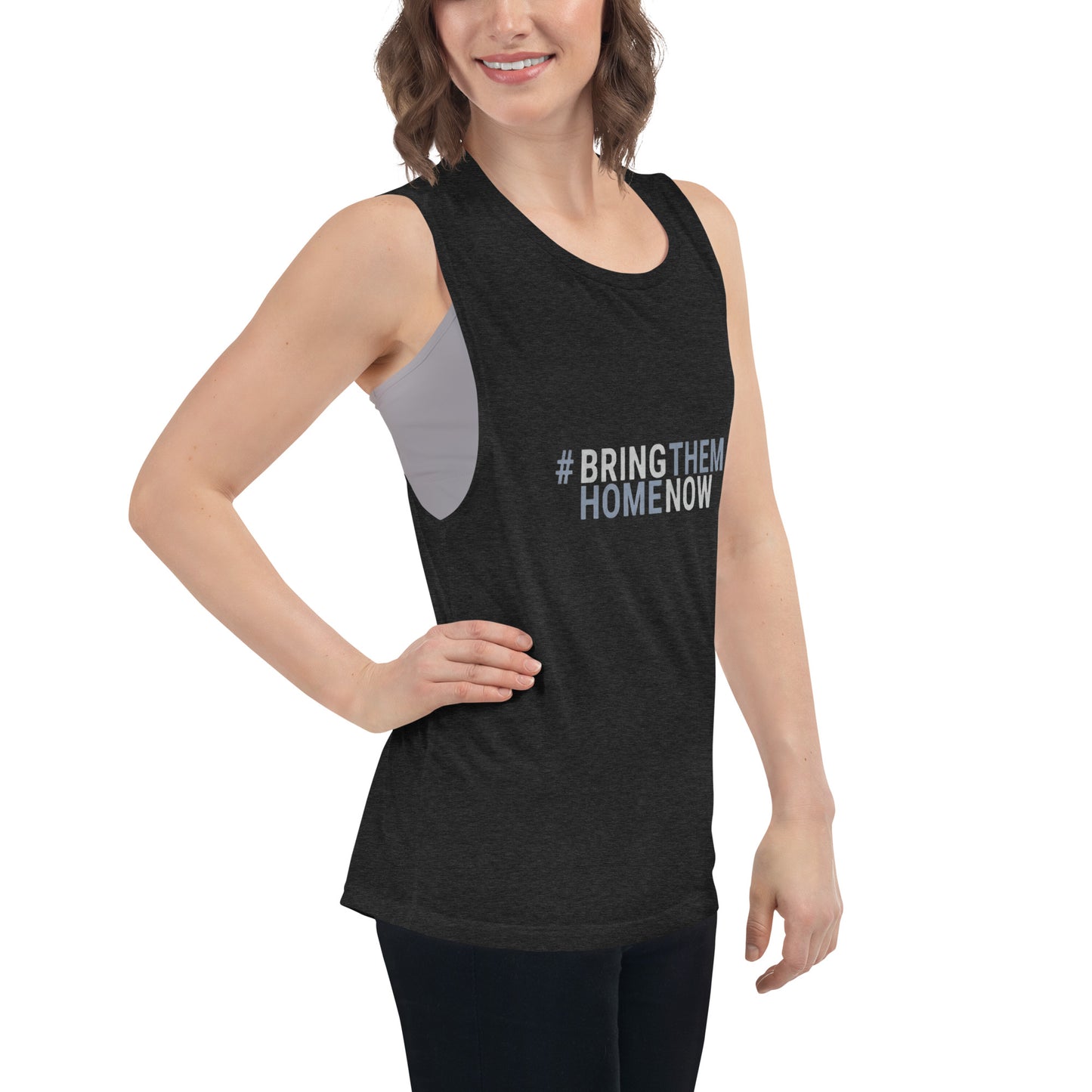 Bring Them Home Ladies’ Muscle Tank