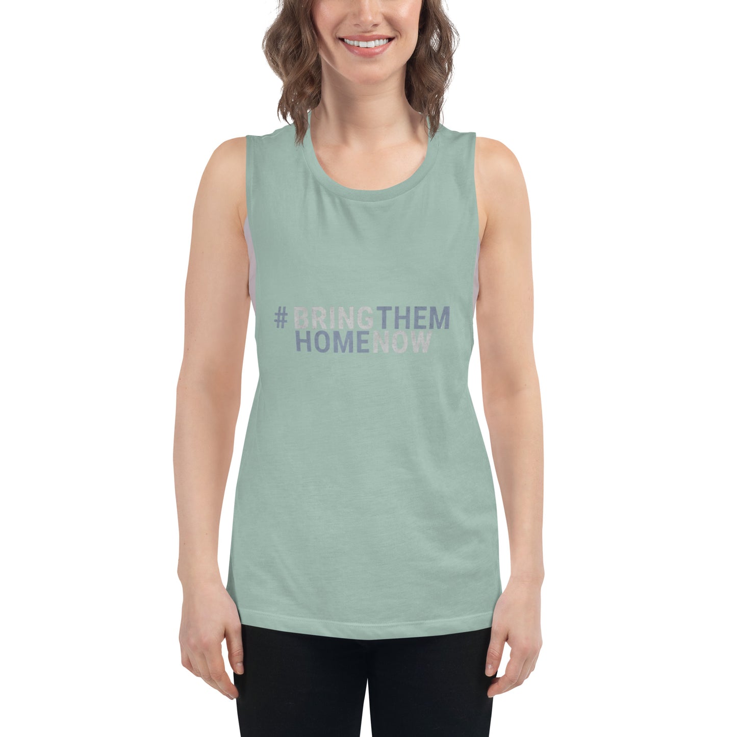 Bring Them Home Ladies’ Muscle Tank