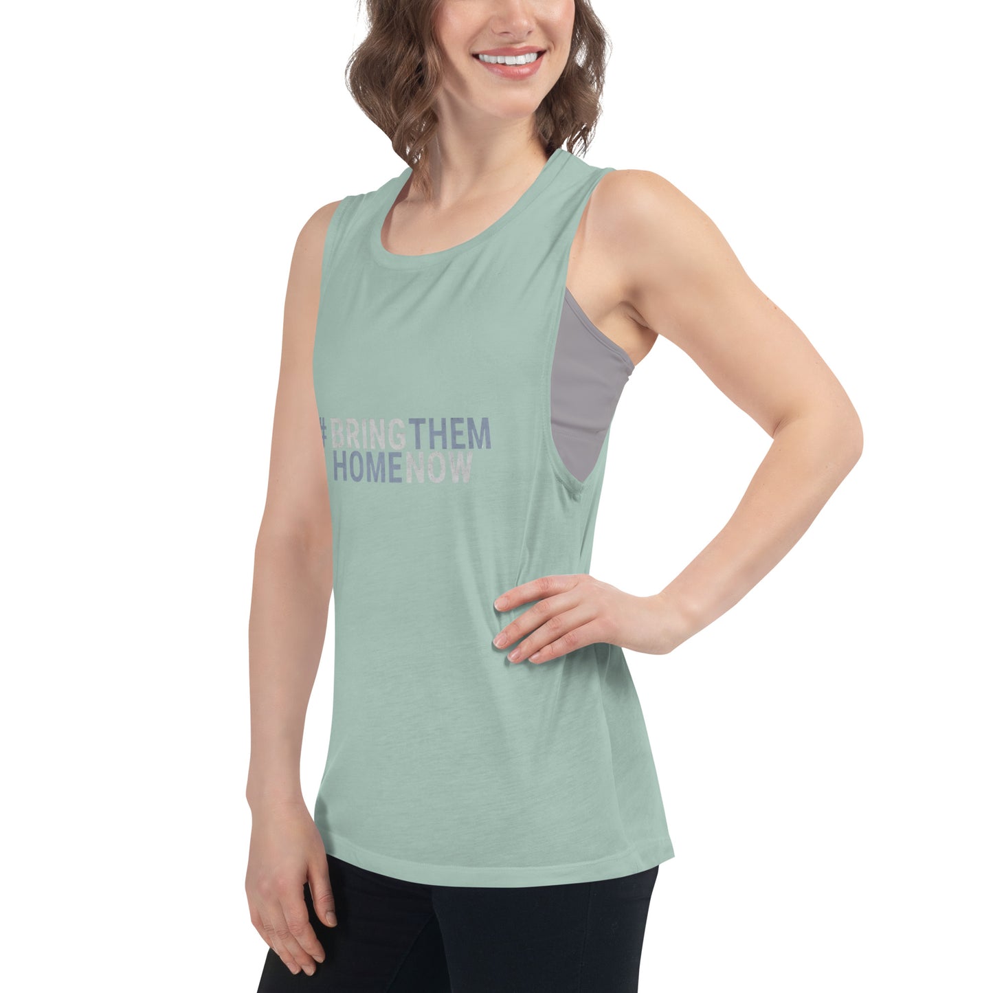 Bring Them Home Ladies’ Muscle Tank