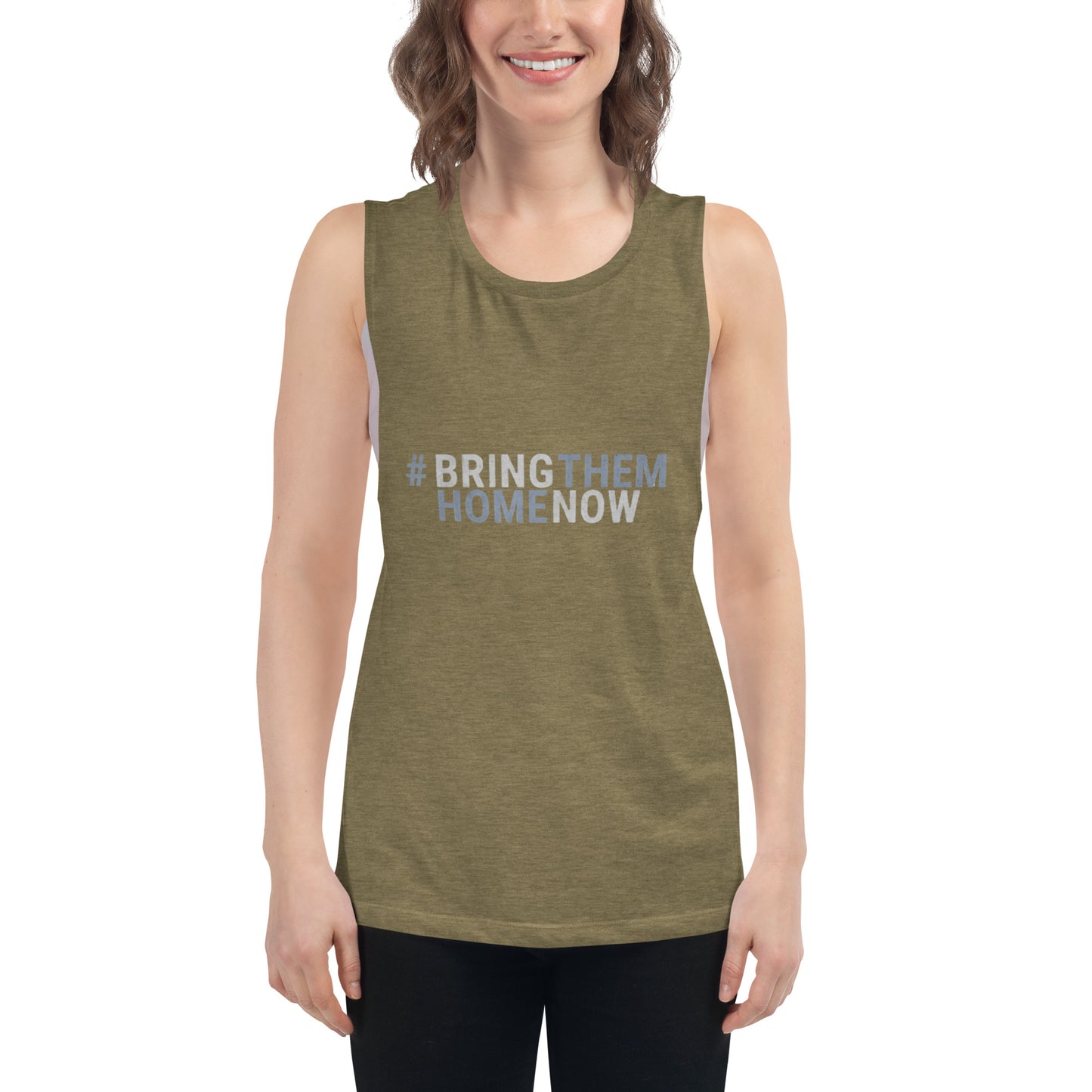 Bring Them Home Ladies’ Muscle Tank