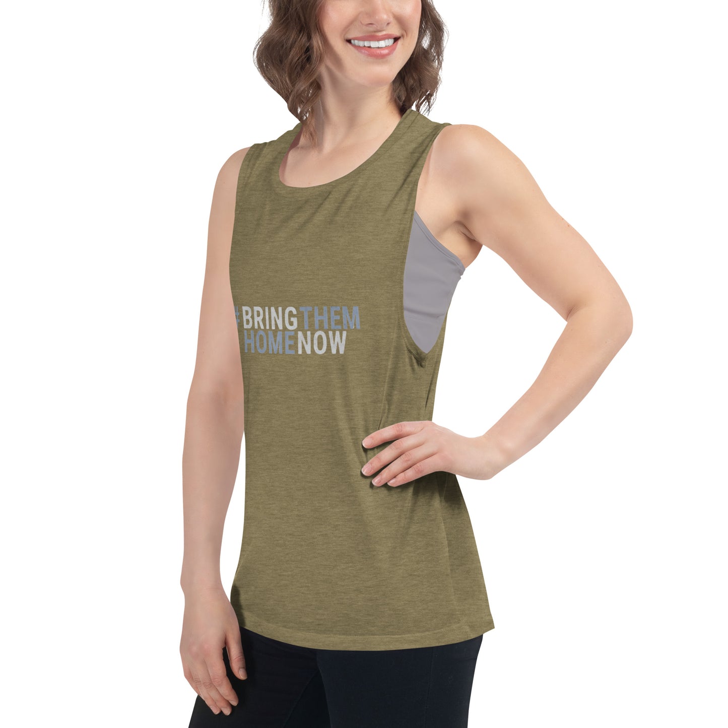 Bring Them Home Ladies’ Muscle Tank