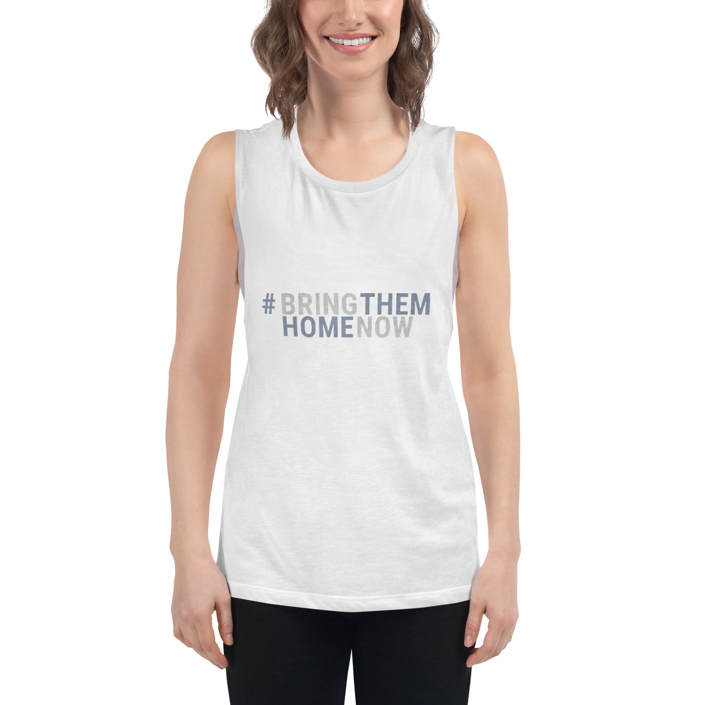 Bring Them Home Ladies’ Muscle Tank