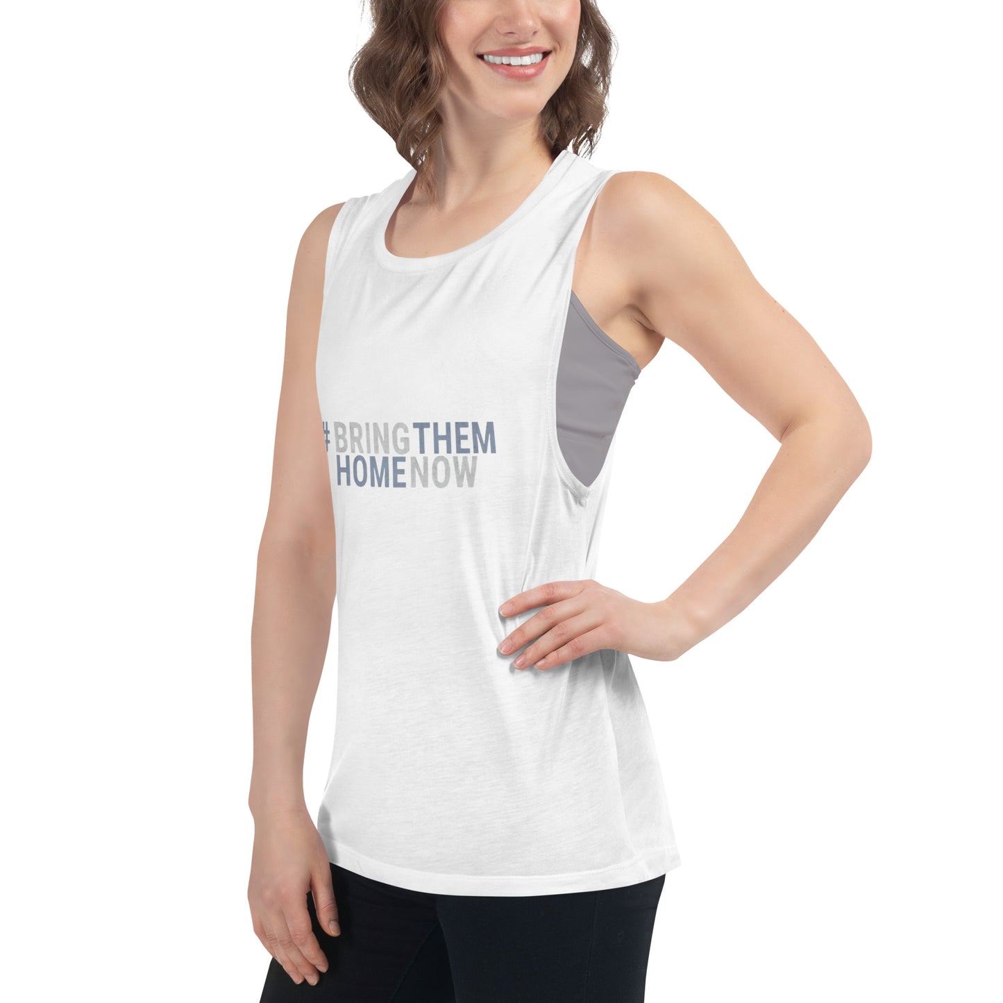 Bring Them Home Ladies’ Muscle Tank