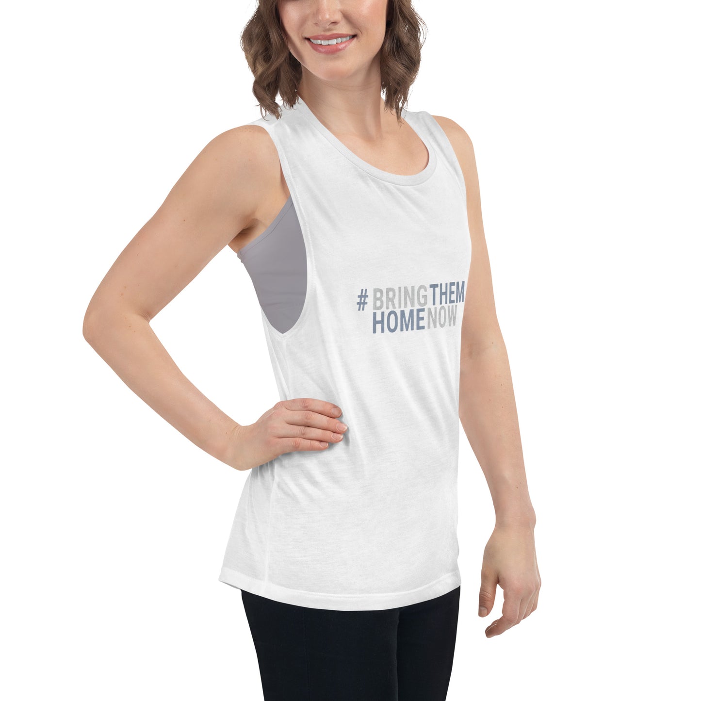 Bring Them Home Ladies’ Muscle Tank